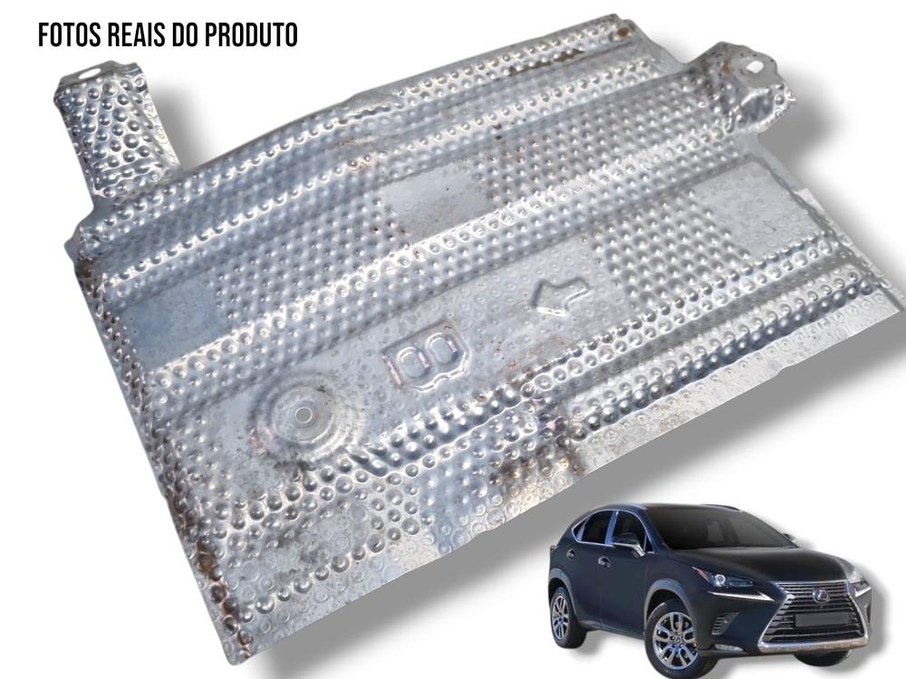 Defletor Calor Chapa Lexus Nx 300h 2019 Original 1