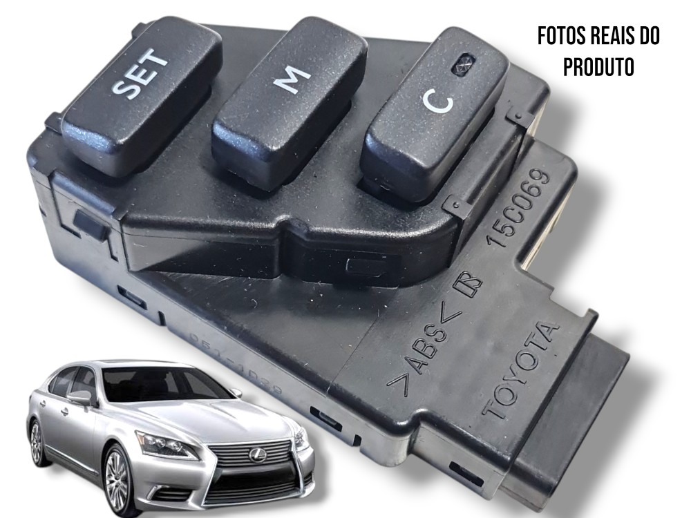 Comando Memoria Banco Traseiro Direito Lexus Ls 460l 2013 1