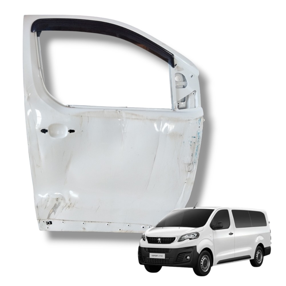 Porta Dianteira Direita Peugeot Expert Furgão 2021 Detalhes Dianteira Direito Branco 1