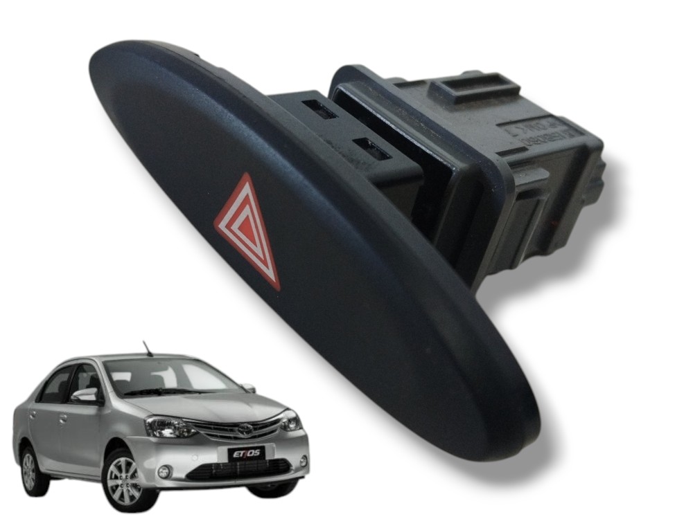 Botão Pisca Alerta Toyota Etios 2018 15b060 1