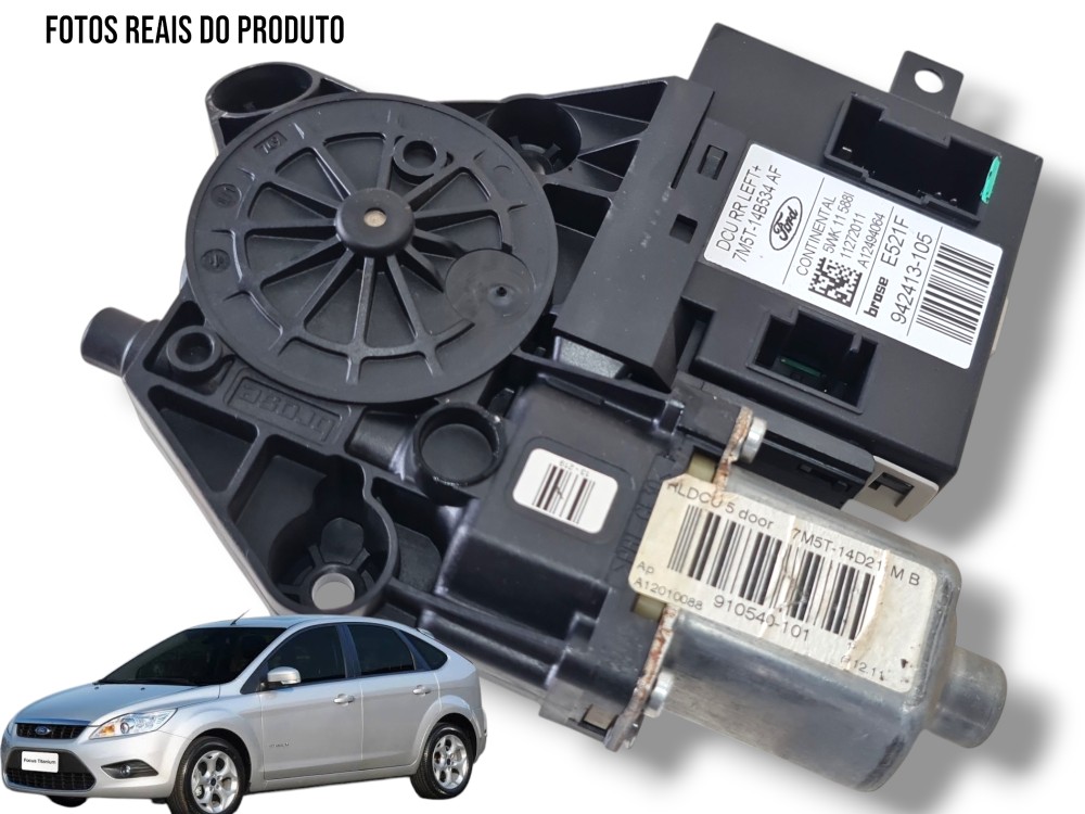 Motor Vidro Traseiro Esquerdo Ford Focus 2013 7m5t14b534