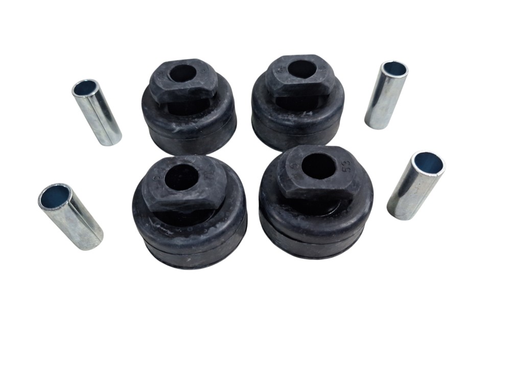 Kit calço de borracha amortecedor coxim compressor copeland