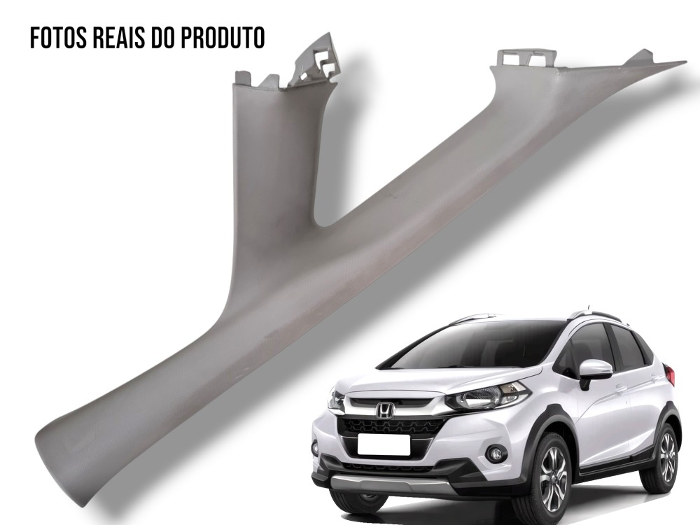 Moldura Coluna Dianteira Esquerda Honda Wr-v 2021 Original 1