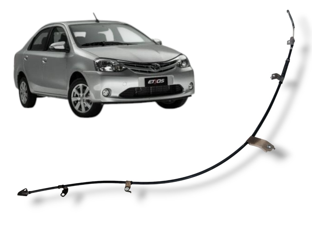 Cabo comando freio de mão Toyota Etios 2018 original 1