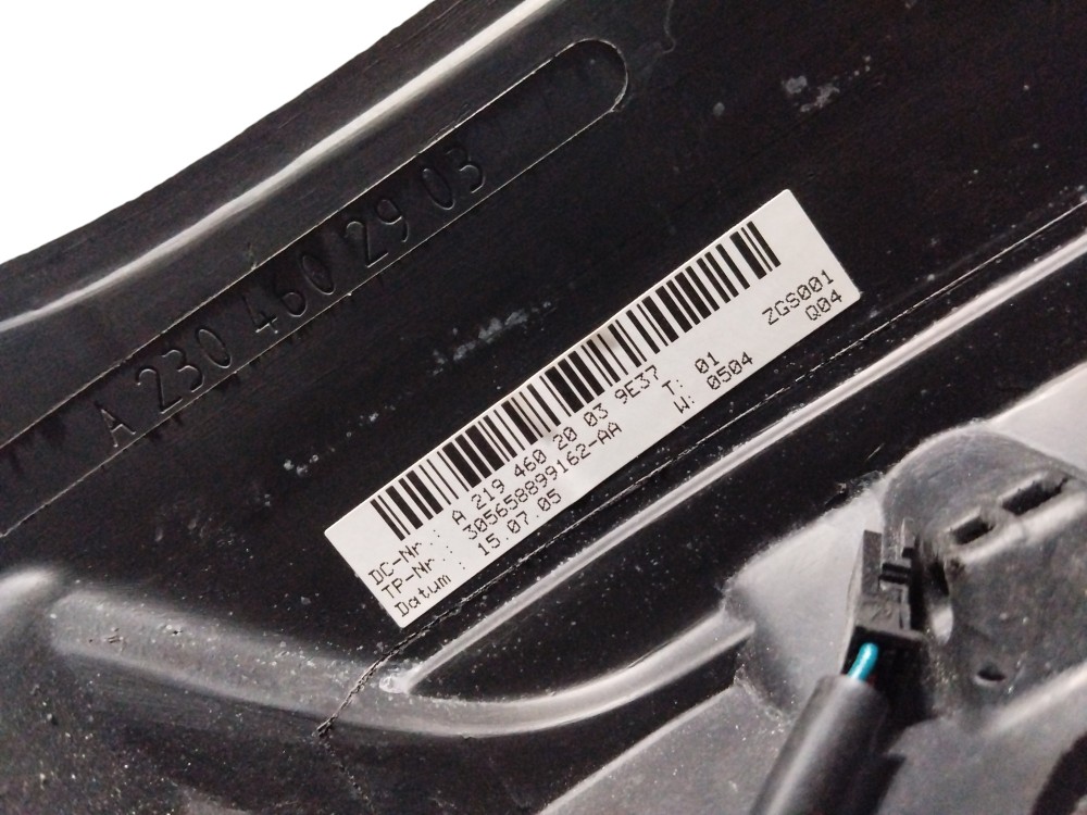 Volante Do Mercedes Cls 500 2005 2006 A2194602003 9e37 Preto 7