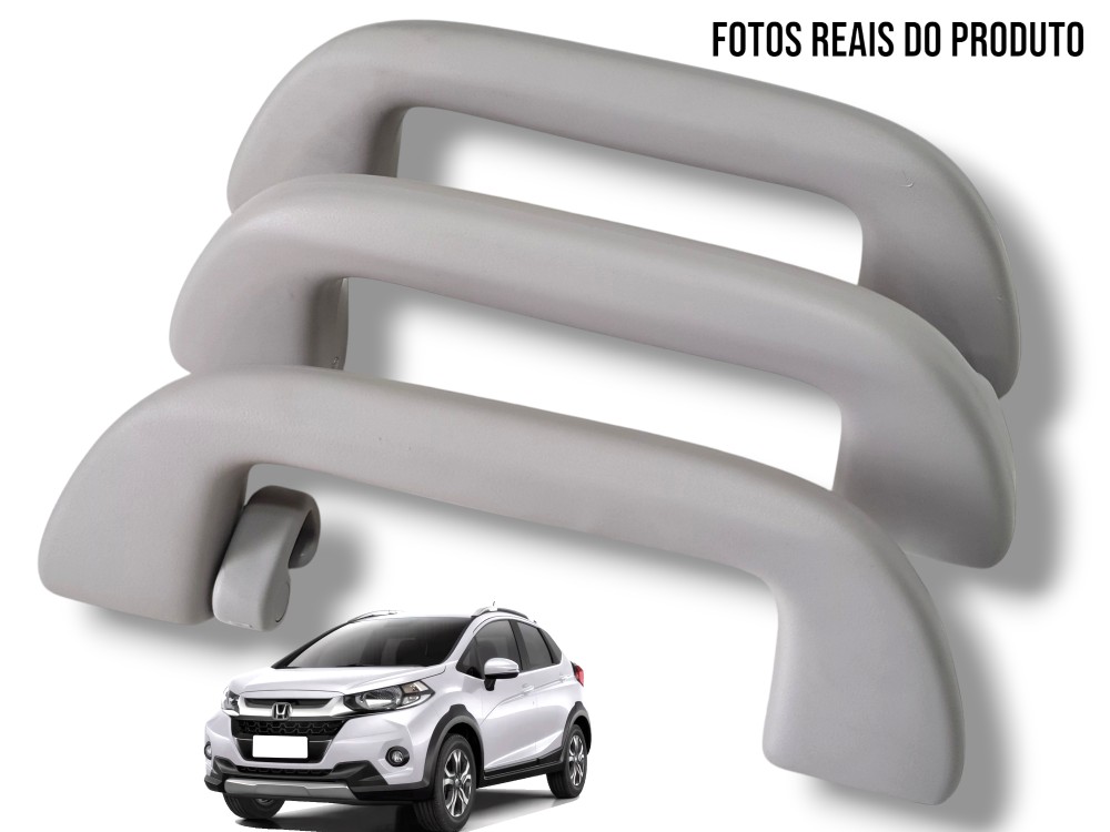 Kit 3x Alça Teto Pqp Honda Wr-v 2021 Original 1