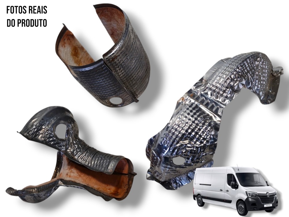 Defletores Do Catalisador Renault Master 2023 Original 1