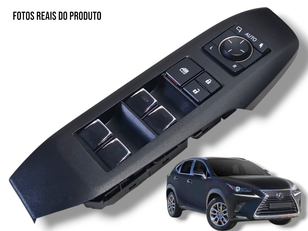 Comando Vidro E Retrovisor Lexus Nx 300h 2019 7424078010 1