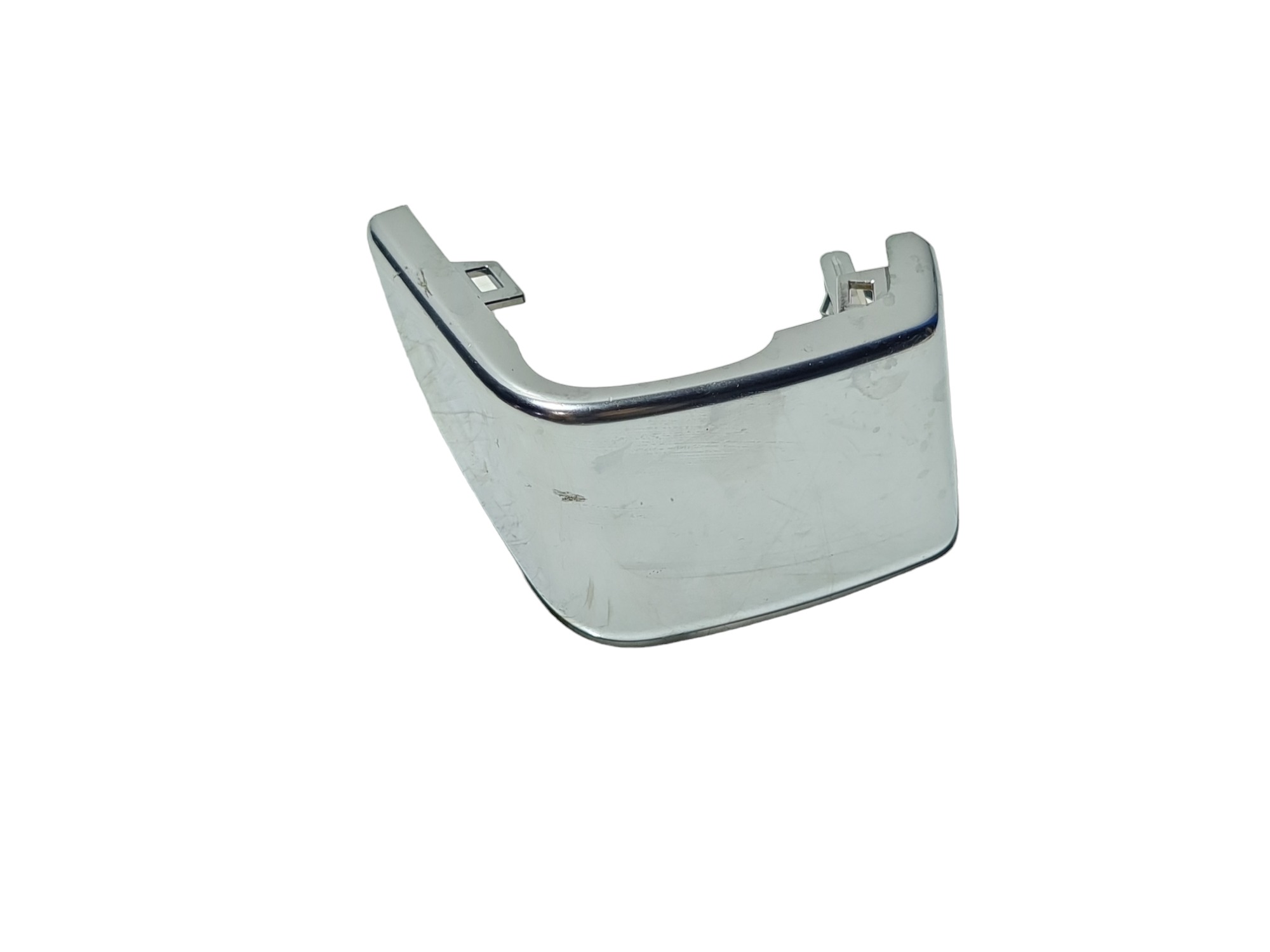 Moldura Porta Traseira Esquerda Land Rover Discovery 4 2015  Prateado 2