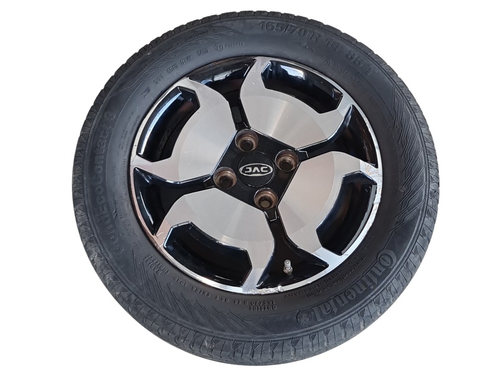 Roda C/ Pneu 165/70 R14 Aro 14 Jac E-js1 2023 Original 13
