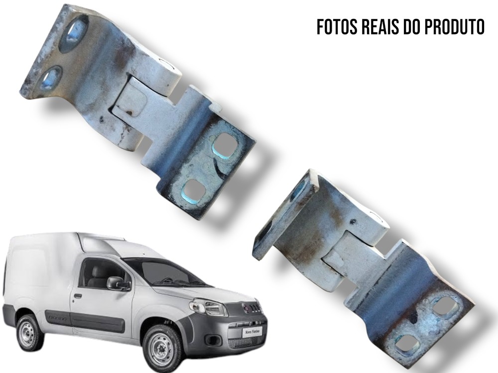 Dobradiças Porta Tras Direita Fiat/fiorino Endurance 2021 1