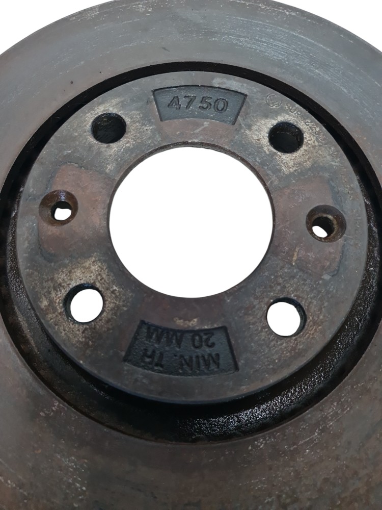 Disco de freio Dianteiro para Fiorino ano 2021 original 4