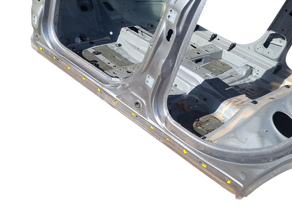 Caixa de ar Carroceria esquerda jeep compass long 2024 2025