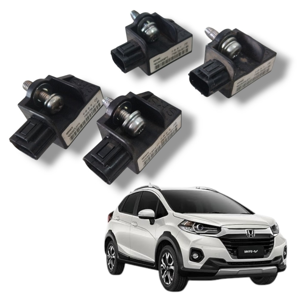 Kit 4 sensores impacto lateral Honda wr-v 2021 originais 1