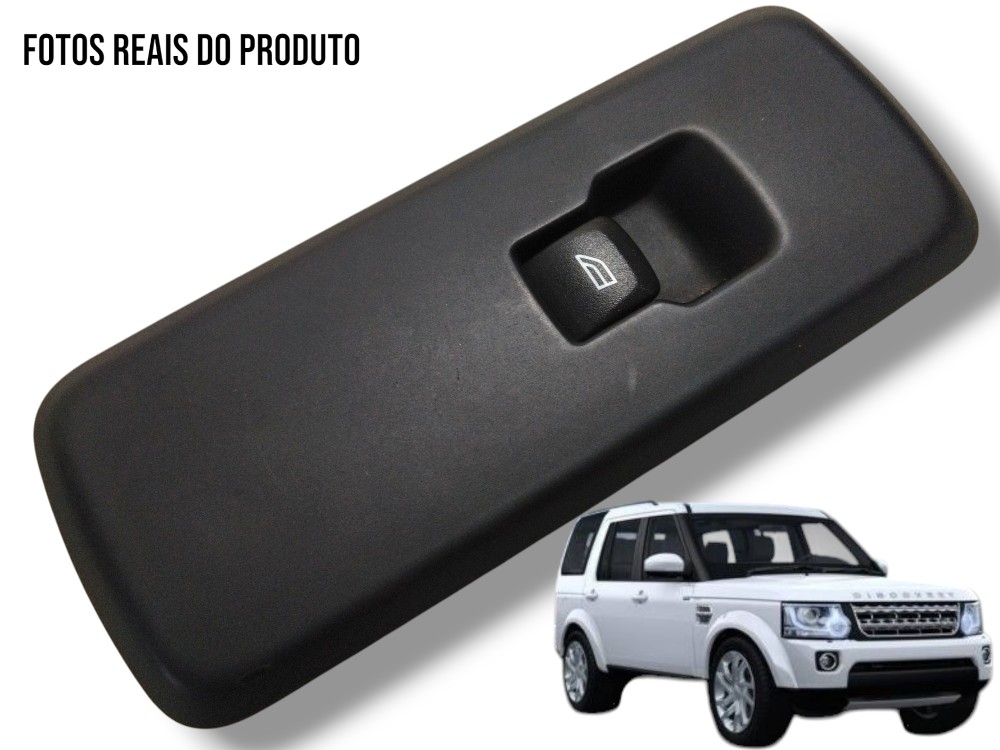 Vidro Comando Acabamento Botão Tras Esq Landrover Discovery4