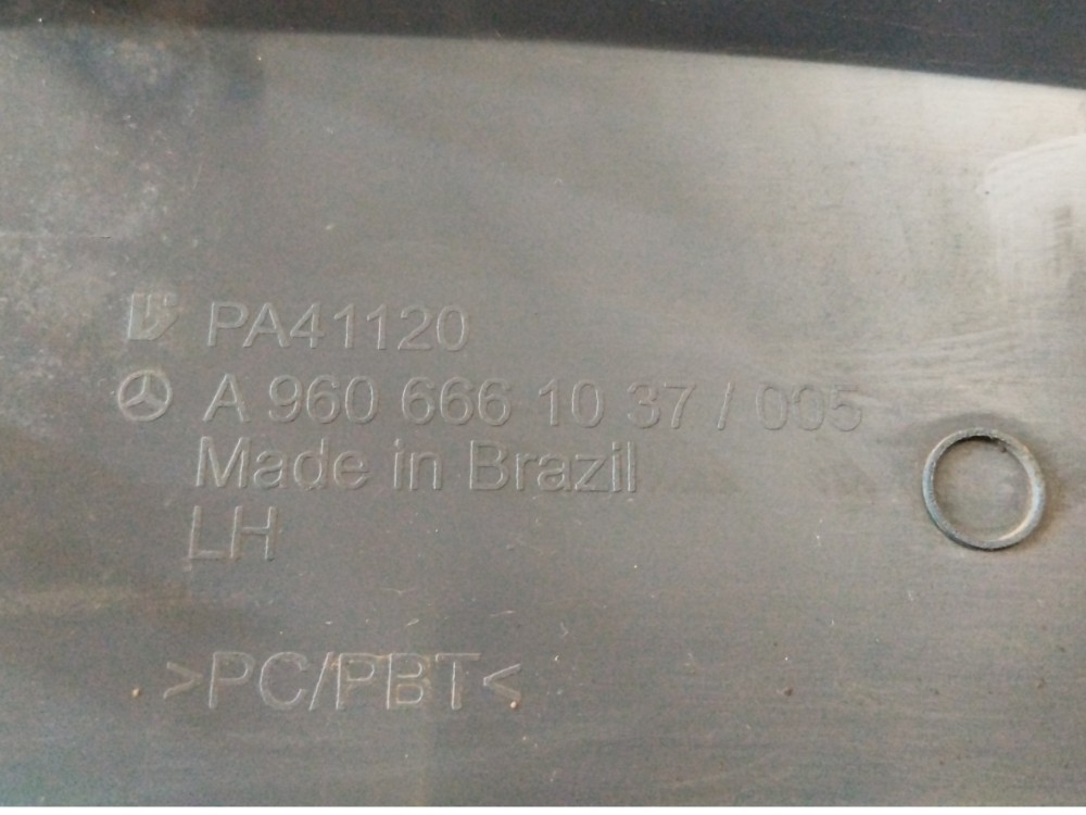 Moldura Paralama Dianteiro Esquerdo Actros2651 2022 2023 7