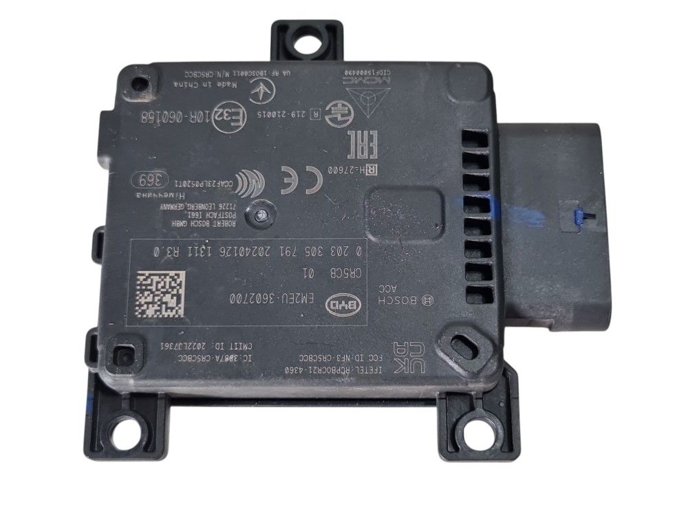 Sensor Radar Central Adas Byd Dolphin 2024 2025 2026 2
