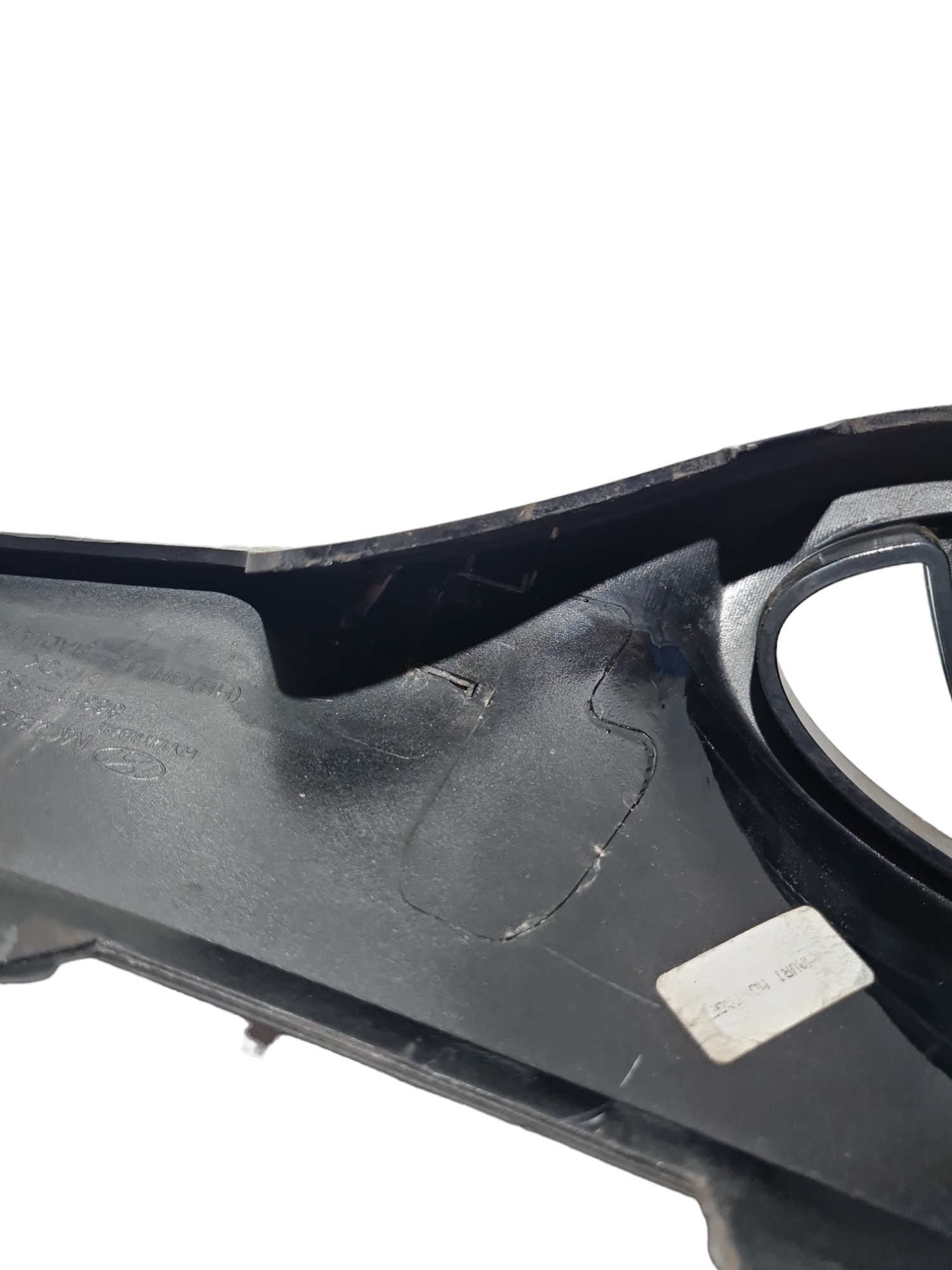 Grade Dianteira Hb20 Confort 2013 Com Detalhe Preto 3
