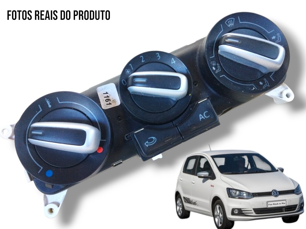 Comando De Ar Vw/novo Fox Cl Mb 2016 5z0.820.045f.el7 1