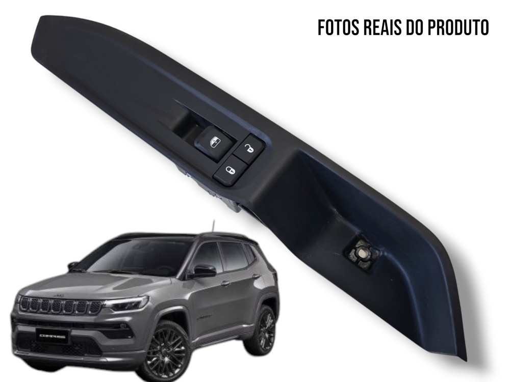 Moldura Botão Vidro Dianteiro Direito Jeep Compass 2023 1