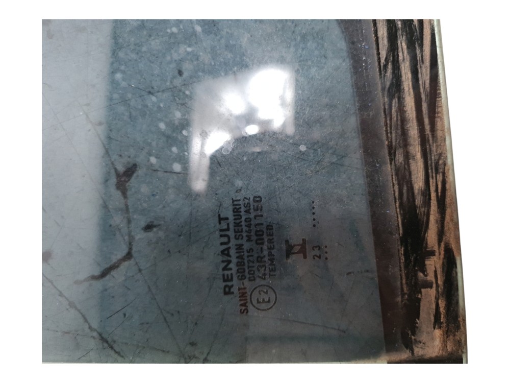 Vidro Fixo Porta traseiro Renault logan zen10mt original 6