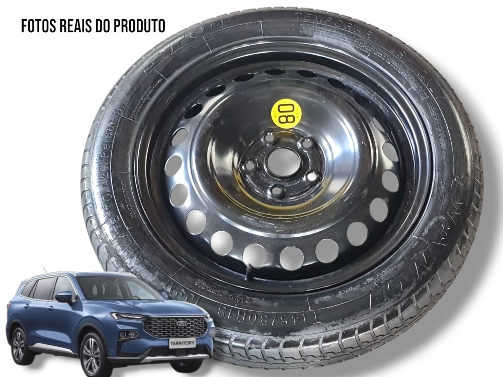 Estepe Fino Ford Territory 2025 0km 145/80r18 Original Wanli