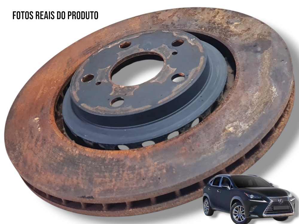Disco de freio ventilado dianteiro Lexus NX 300h 2019 1
