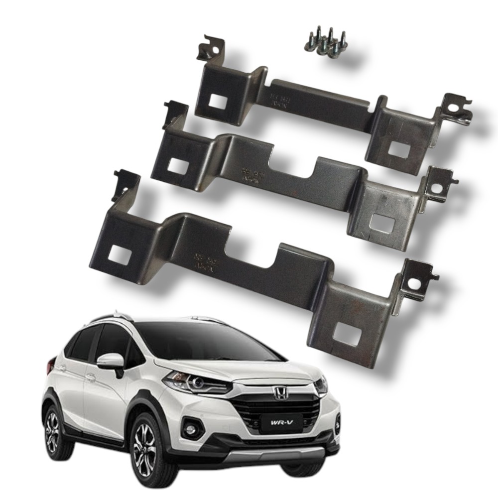 Kit Suporte Alça De Teto Honda Wr-v 1.5 2021 Originais 1
