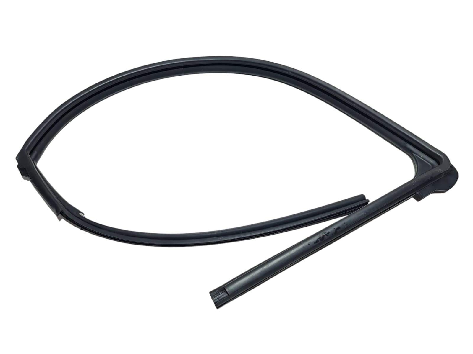Borracha Guia Vidro Porta Dianteira Esquerda Nissan Kicks 24 Preto 2