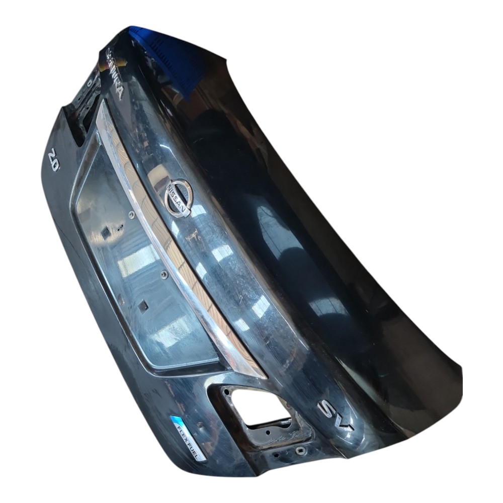 Tampa Traseira Porta Malas Nissan Sentra 2.0 2016 Original Preto 7