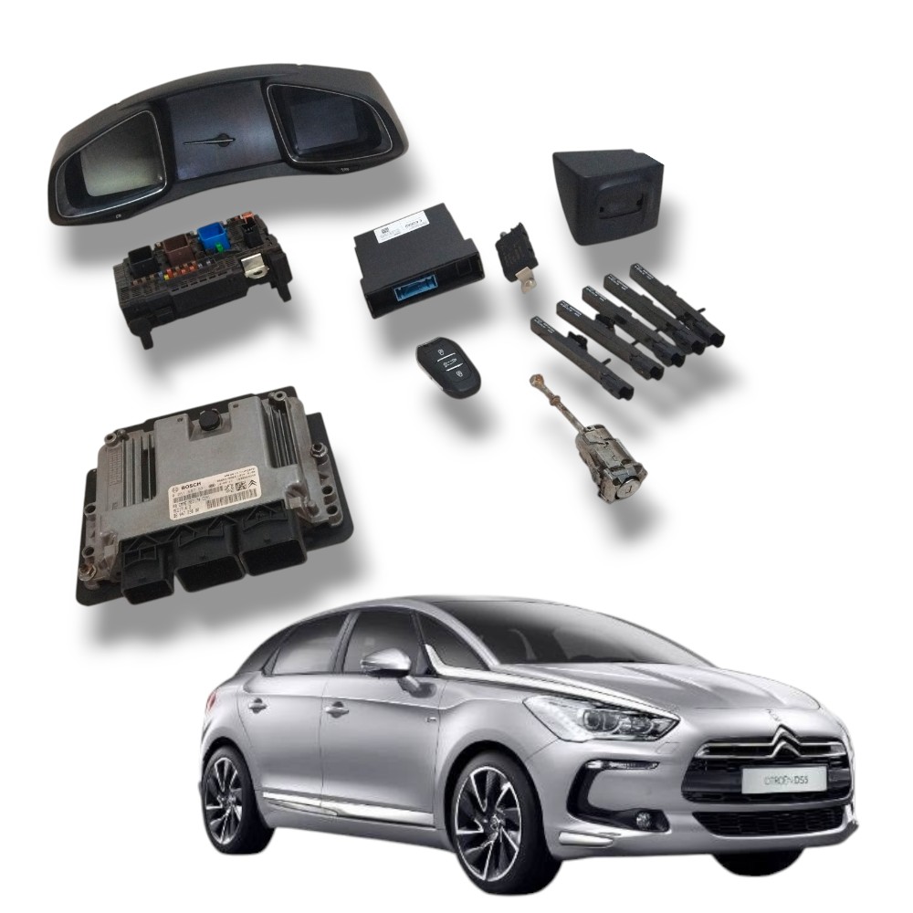 Kit Code Citroen Ds5 1.6 16v Thp 2015 Original  87mil Km 1