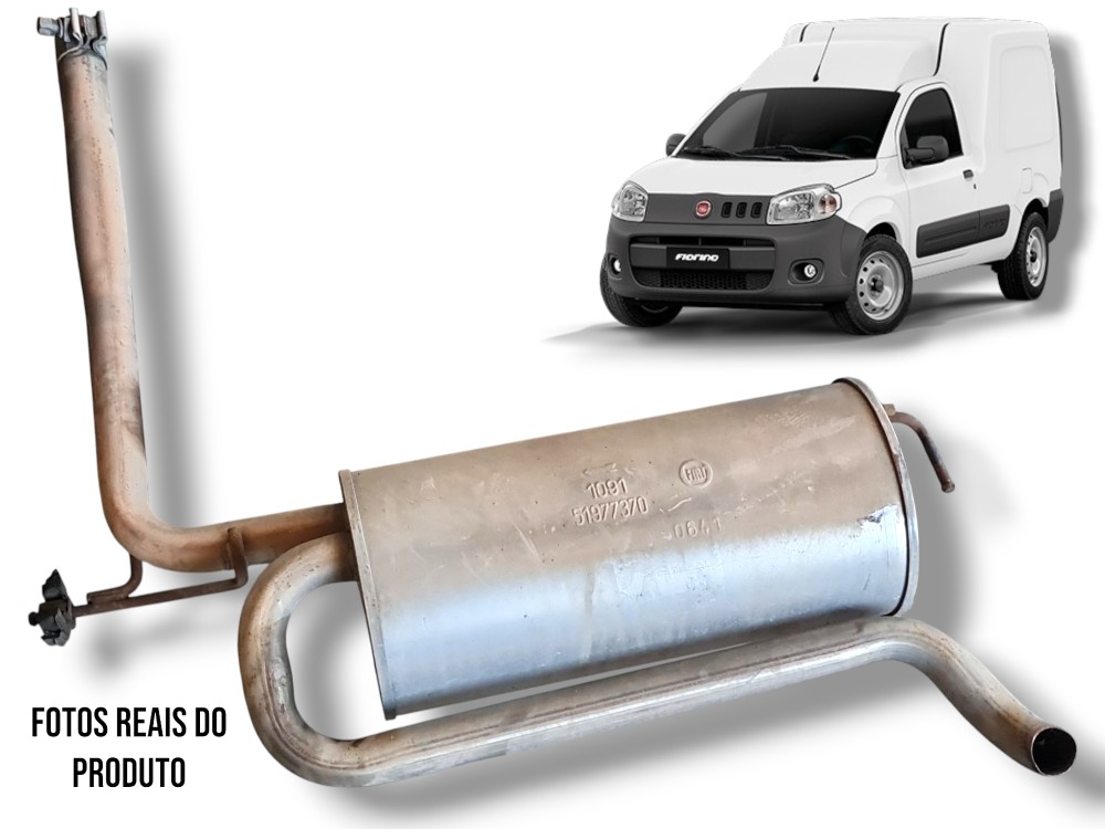 Escape Silencioso Fiat Fiorino 2021 51977370 Original 1