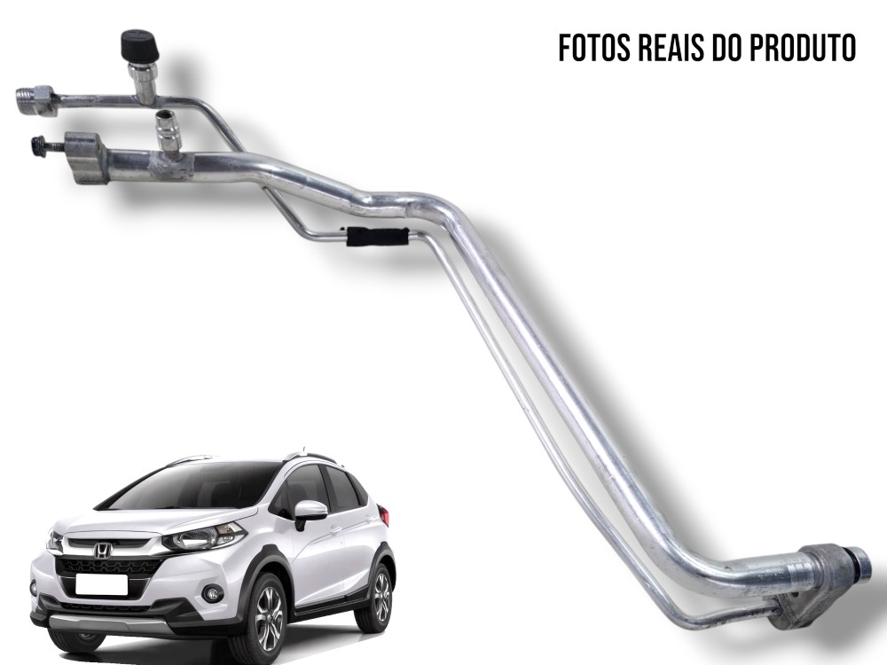Cano Ar Mangueir Condicionado Honda Fit 2015 A 2021 Original 1
