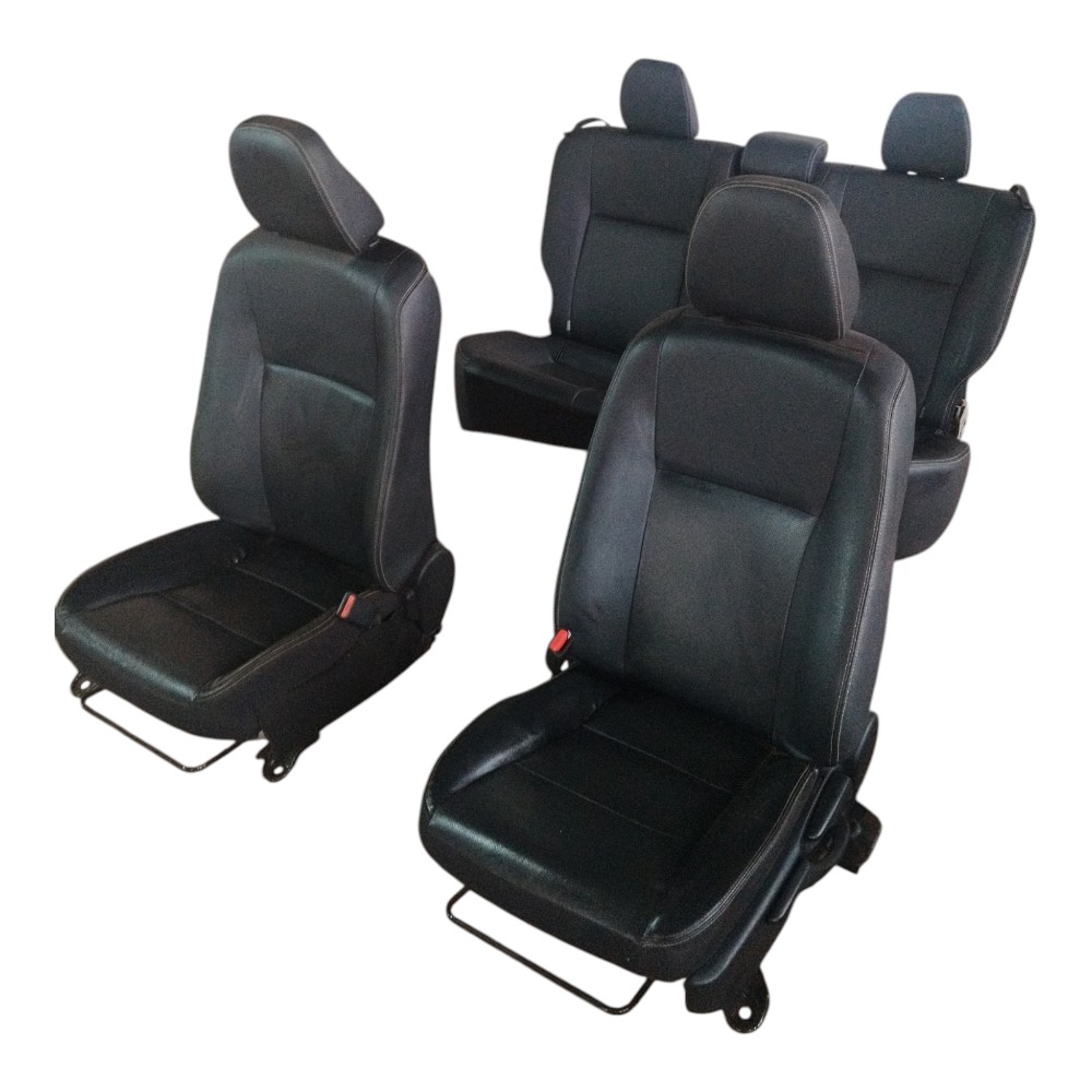 Jogo Completo Banco Toyota Yaris 2022/23 Original Zero Bala Preto 3