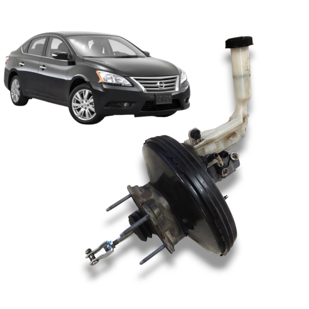 Servo hidrovácuo freio Nissan Sentra 2016 original completo 1