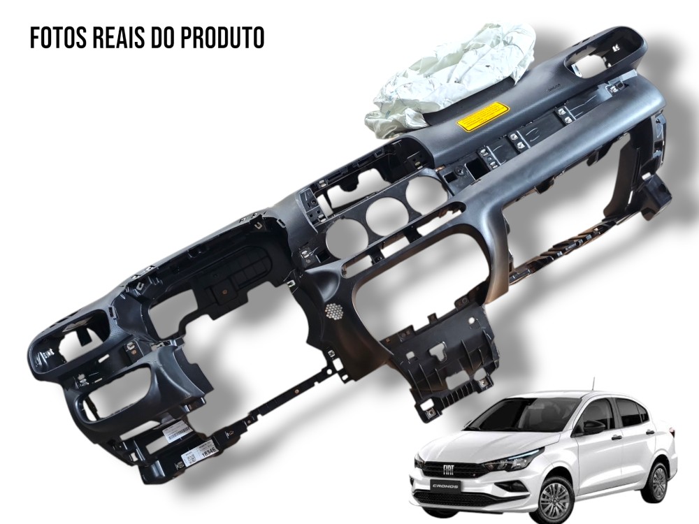 Capa Painel Tabelier Instrumentos Fiat Cronos 2023 Detalhe 1