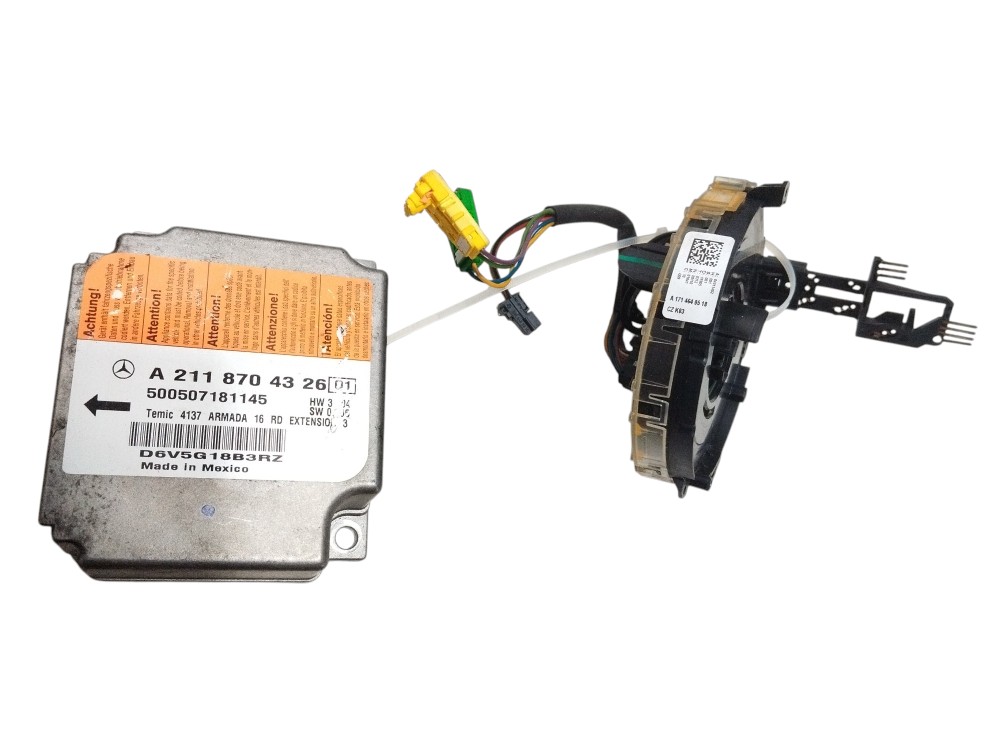 Kit do Airbag Completo Mercedes CLS 500 2005 A2118704326 6