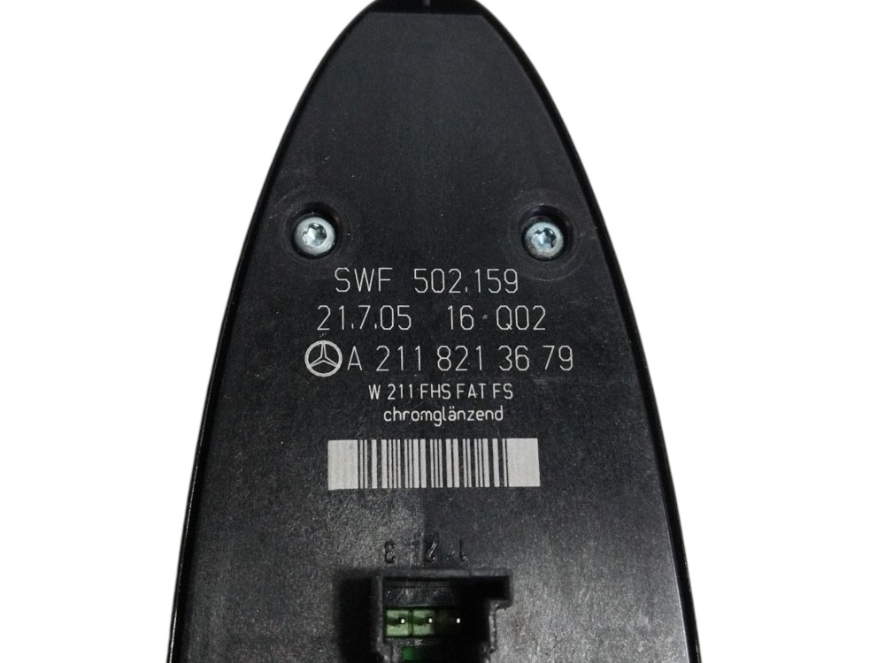 Comando Botão Vidro Dianteiro Esquerdo Mercedes CLS 500 2005 4