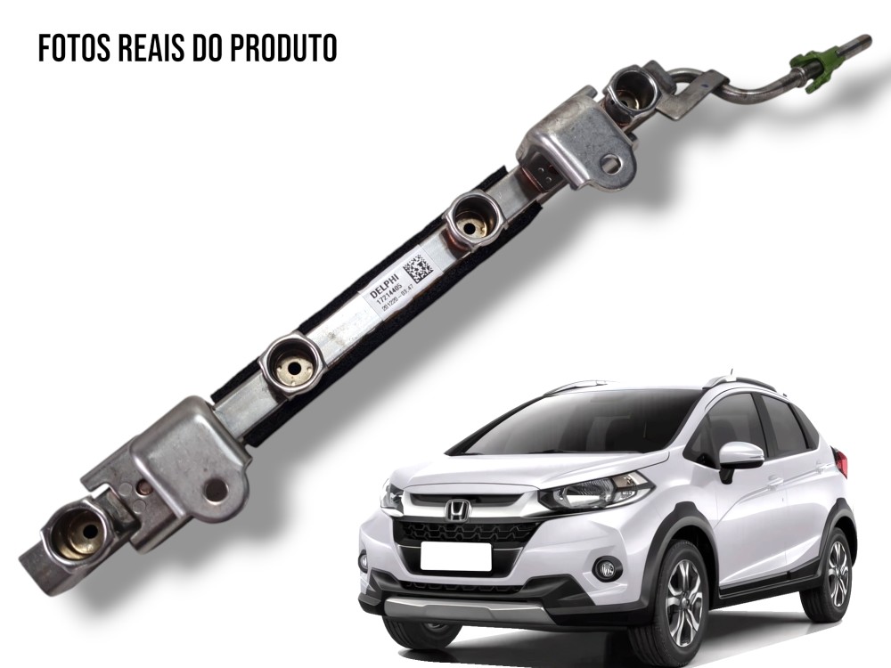Flauta Bico 1.5 Injetor Injetores Honda City Fit 2015 A 2021 1