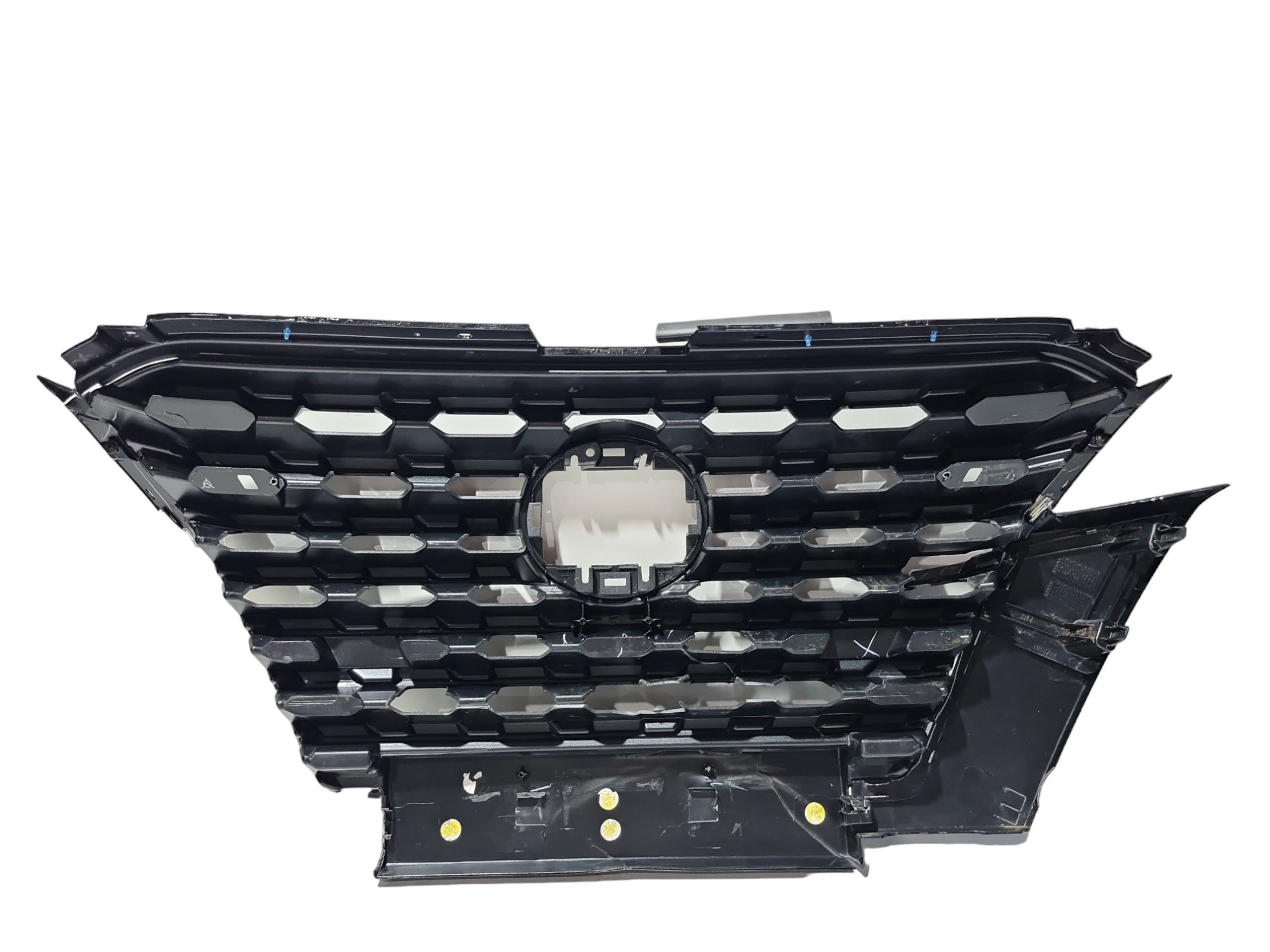 Grade Frontal Parachoque Nissan Kicks 2024 A Recuperar Preto