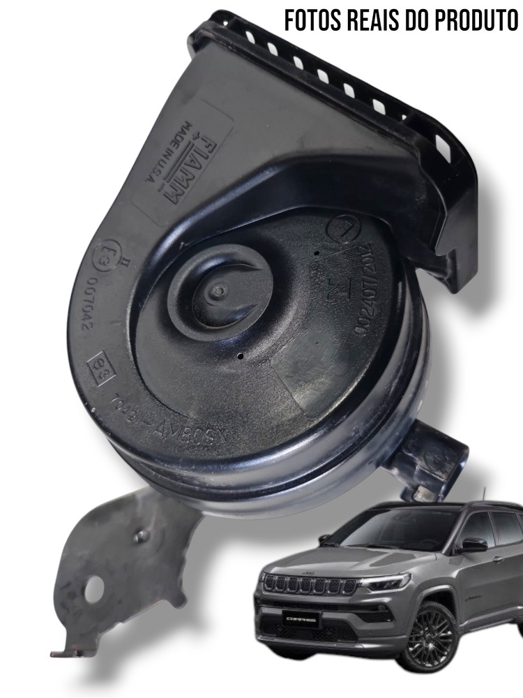 Buzina C Suporte Jeep Compass 2023 68455237 Original 1