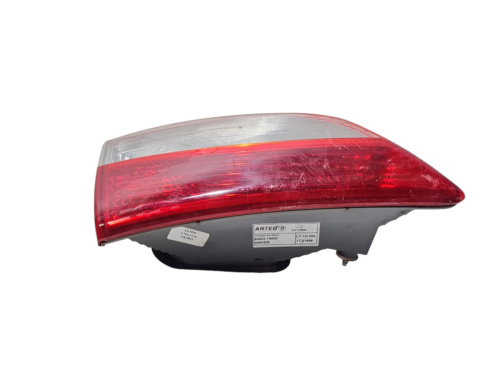 Lanterna Traseira Esquerda Hyundai Hb20 Hatch 2013 Original  Esquerdo 3