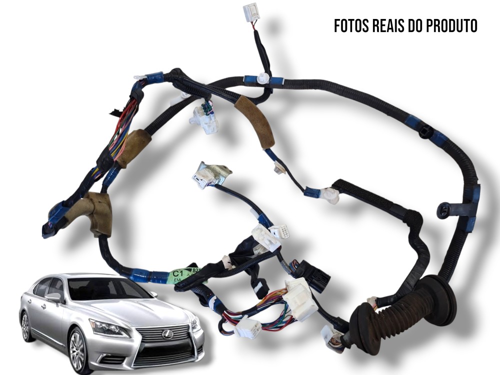 Chicote Elétrico Porta Dianteira Direita Lexus Ls 460l 2013 1