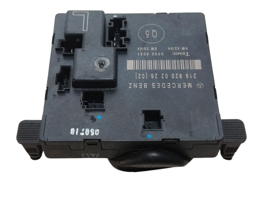 Módulo Da Porta Traseira Esquerda Mercedes Cls 500 2005 4