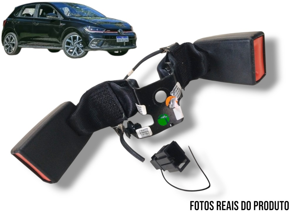 Fecho Travamento Cinto de Segurança VW/POLO 2024 2GX 857 739 1