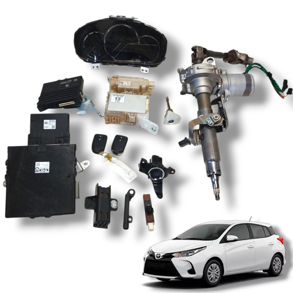 Kit Code Completo Toyota Yaris 2022/23 1.5 44.000 Km 1