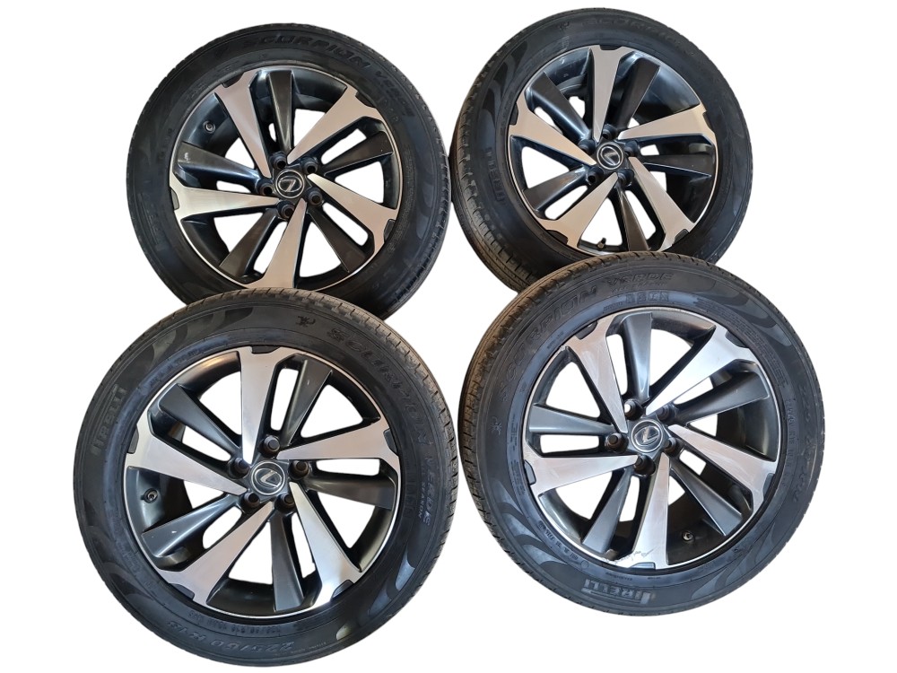 Jogo De Roda Pneu Lexus Nx 300h 2019 2.5 Luxury 255/60 R17 7
