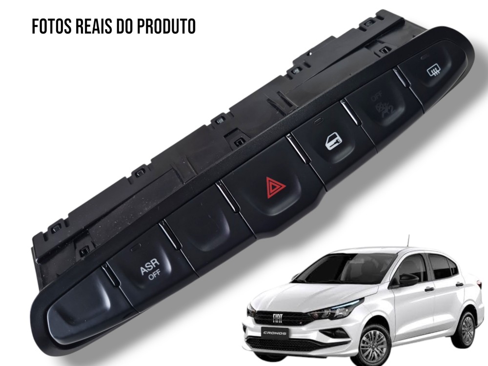 Comando Ar Pisca Alerta Desembassador Fiat Cronos 2023 1