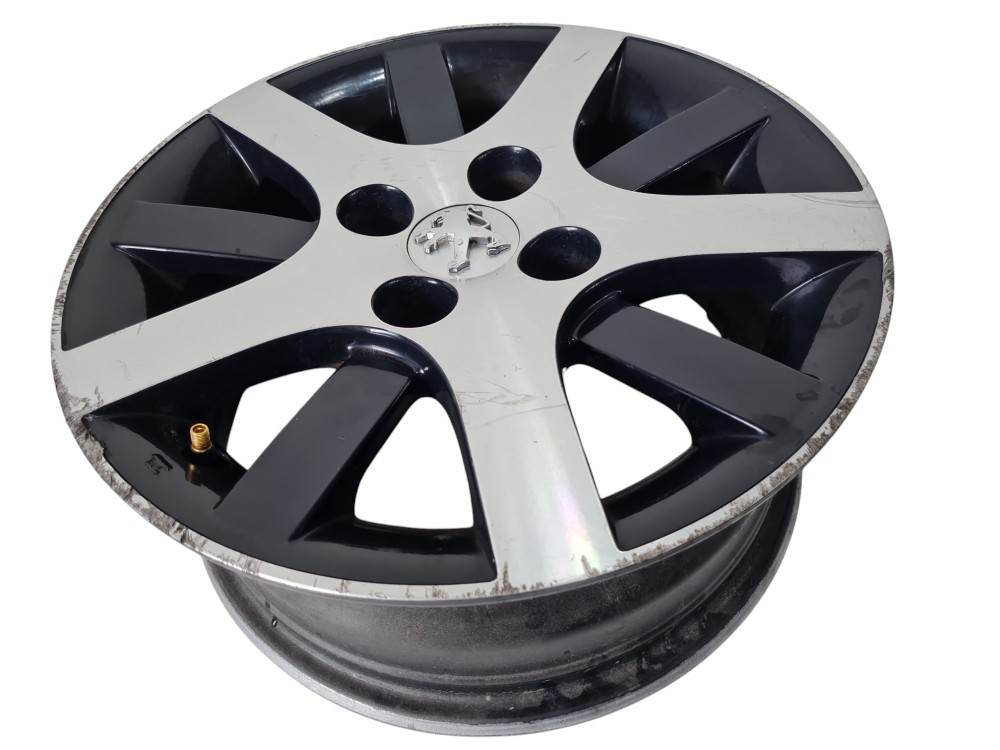 Roda Aro 15 Peugeot 207 2013 Cinza Original Filé 6