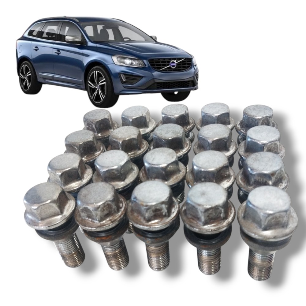 Jogo 20 Parafusos Roda Volvo Xc60 T5 2015 Originais